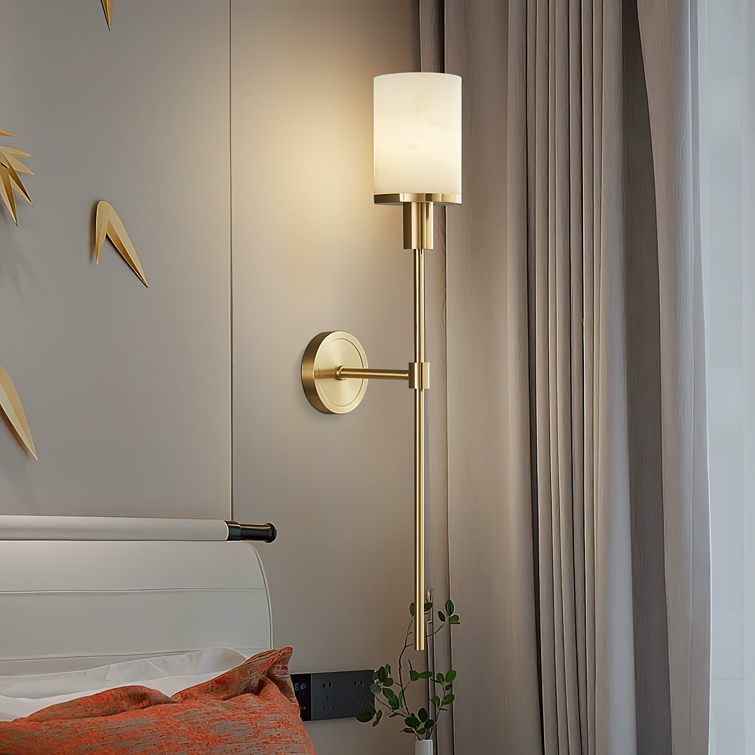 Abażurowy Wall Lamp