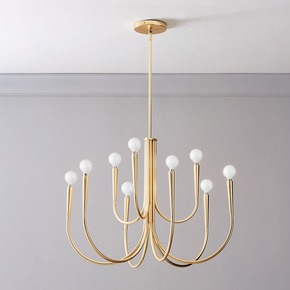 Swoop Arm Chandelier