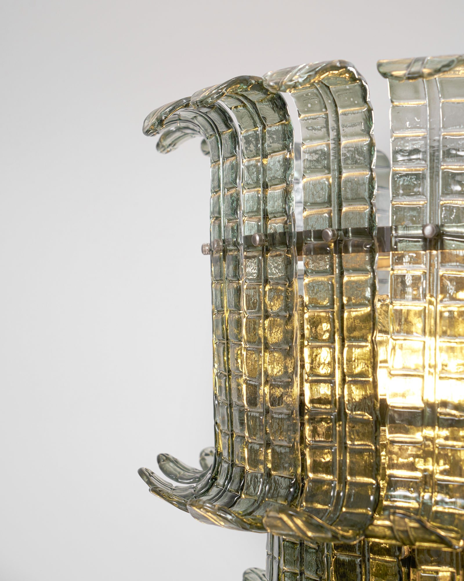 Murano Cascade Glass Chandeliers