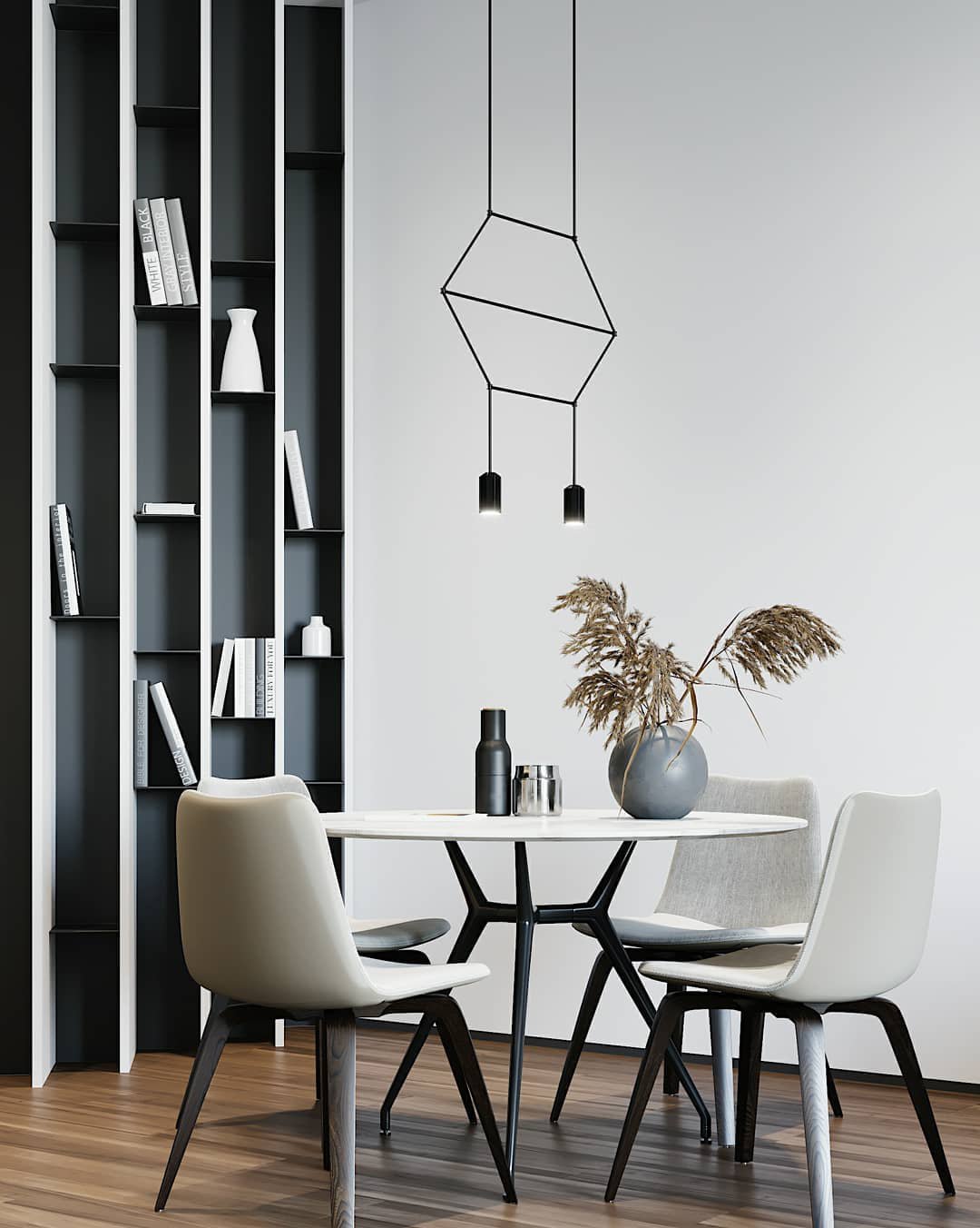 Lines 2D Hanging lamps