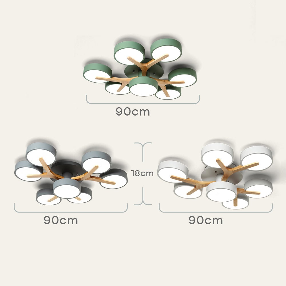 現代的で豪華なアクリル製リビングルーム用LEDシーリングライト