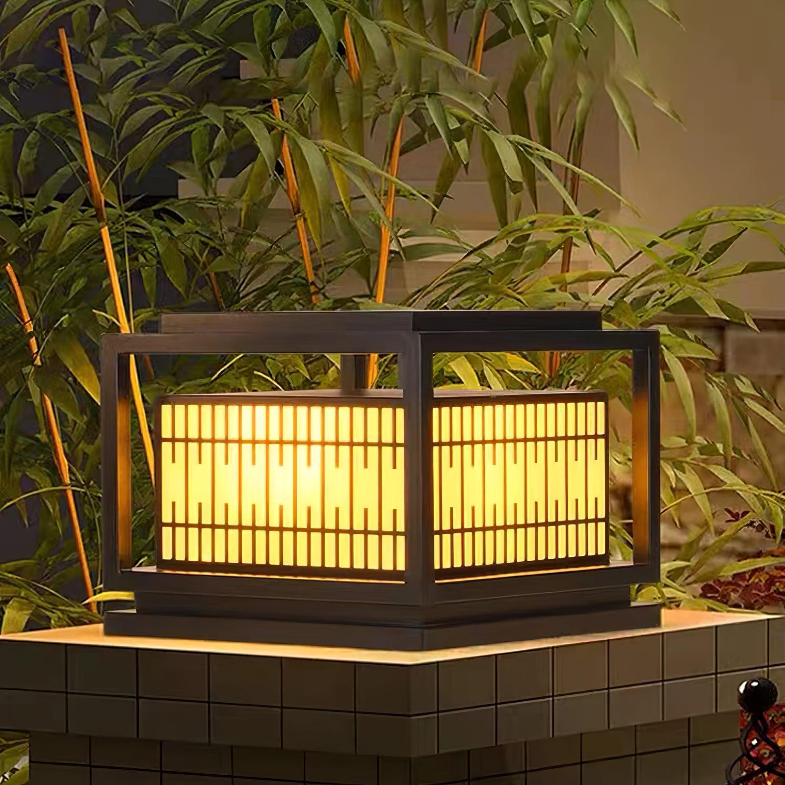 ウィンドウグリル屋外ポストライト