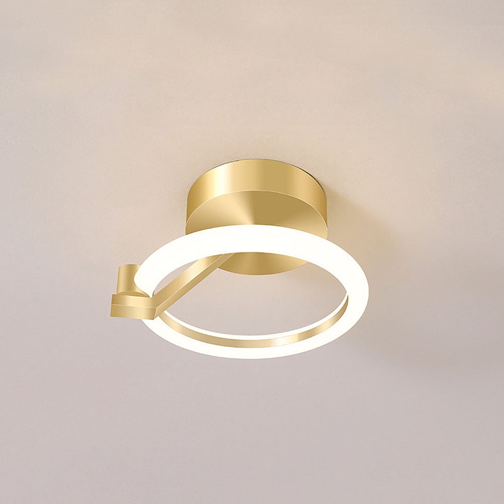 高級ミニゴールドリビングルームLEDシーリングライト