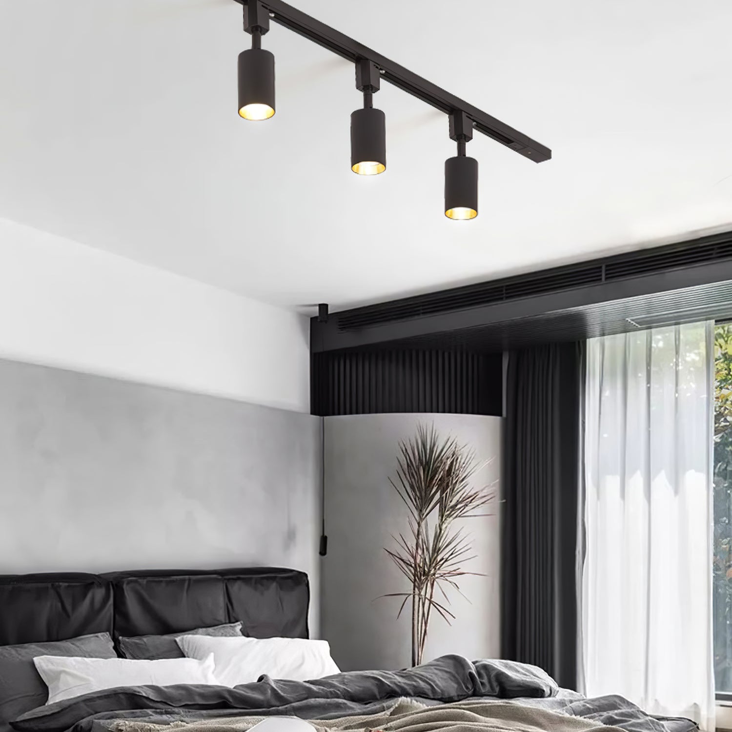 洗練されたシリンダートラックライト