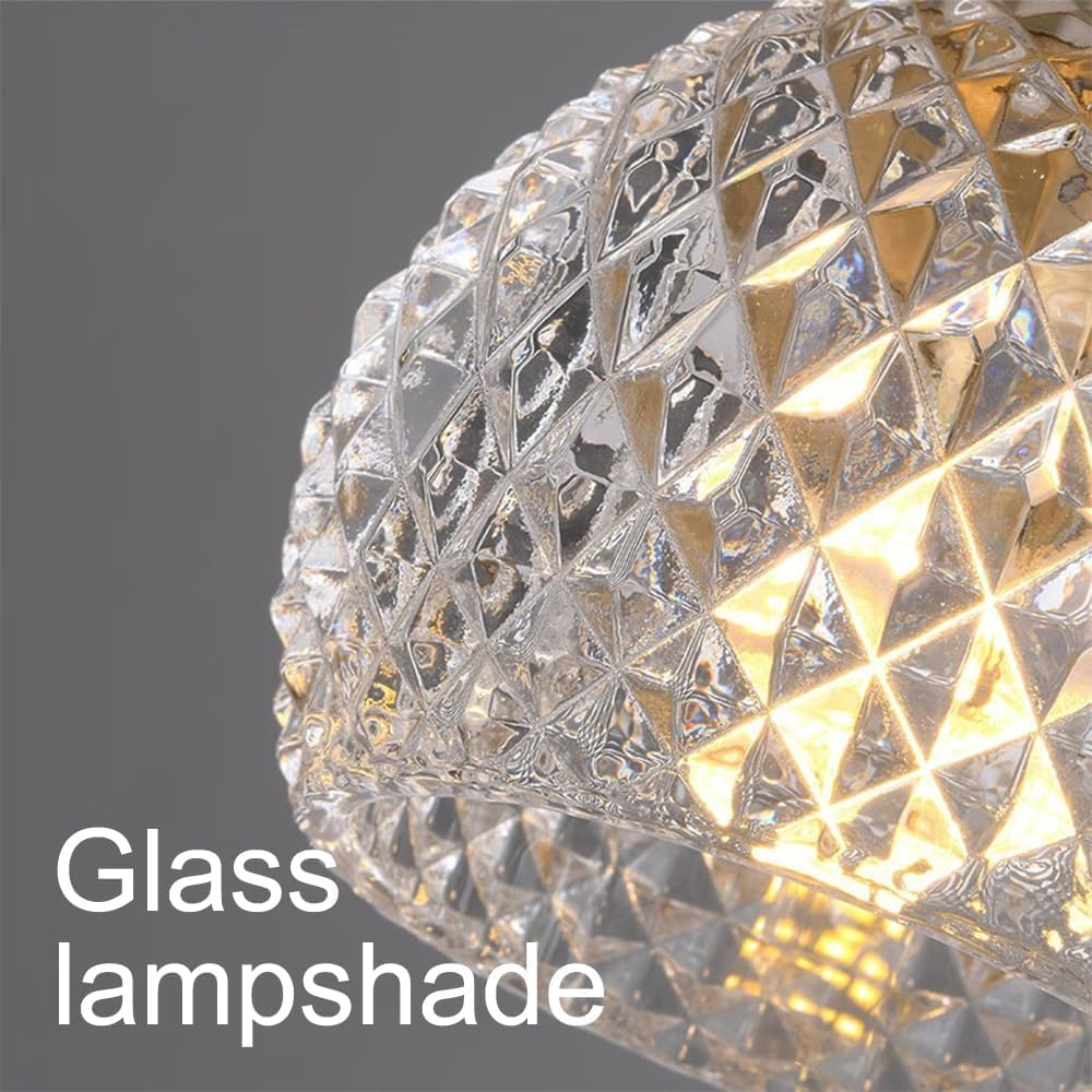 現代的なミニクリアセミフラッシュ廊下天井照明