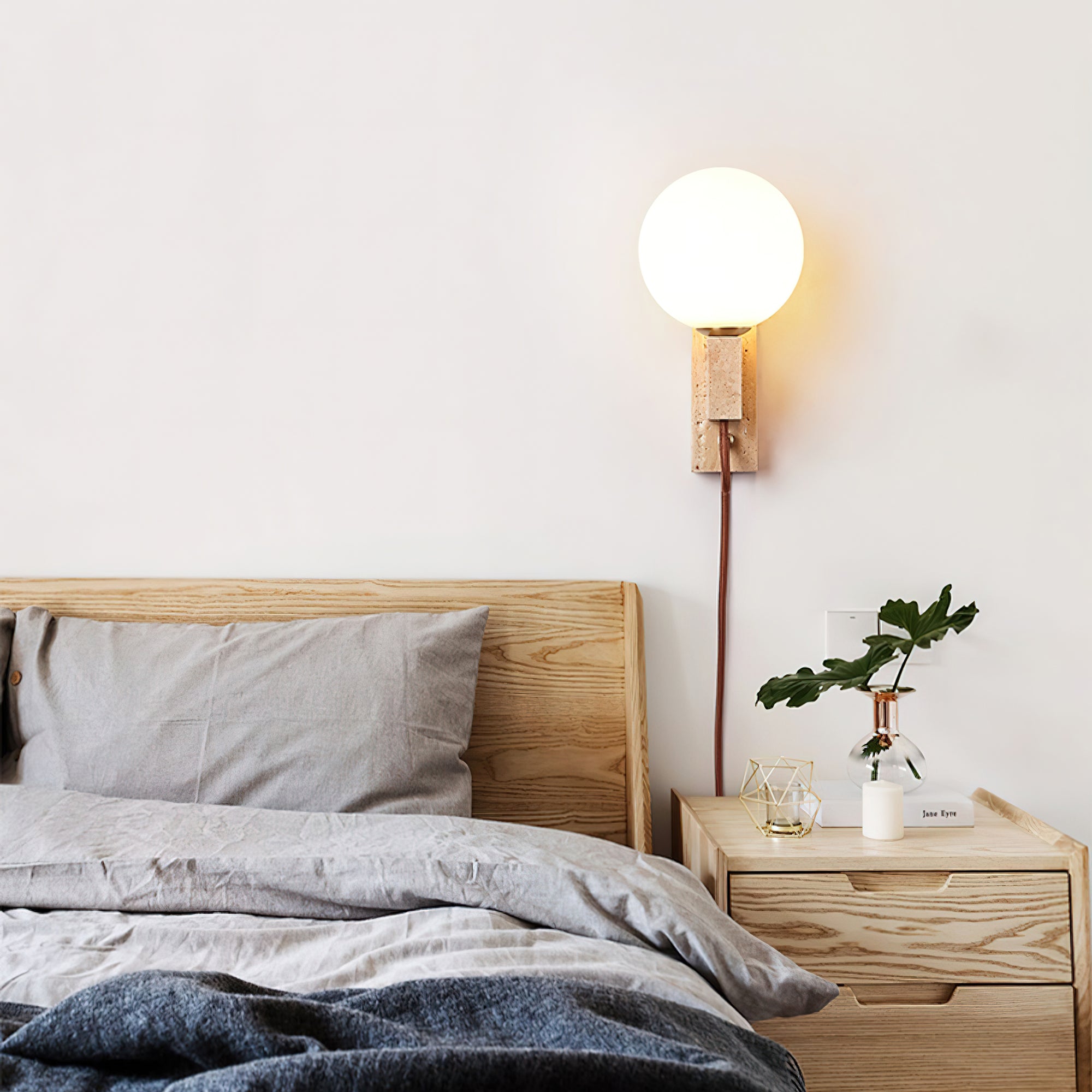 アトラスグローブ壁取り付け用燭台