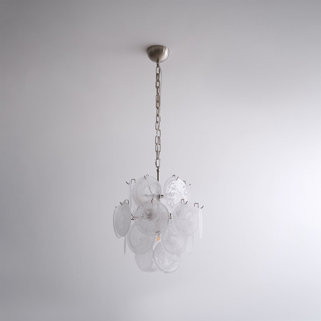 Loire Valley Glass Chandelier
