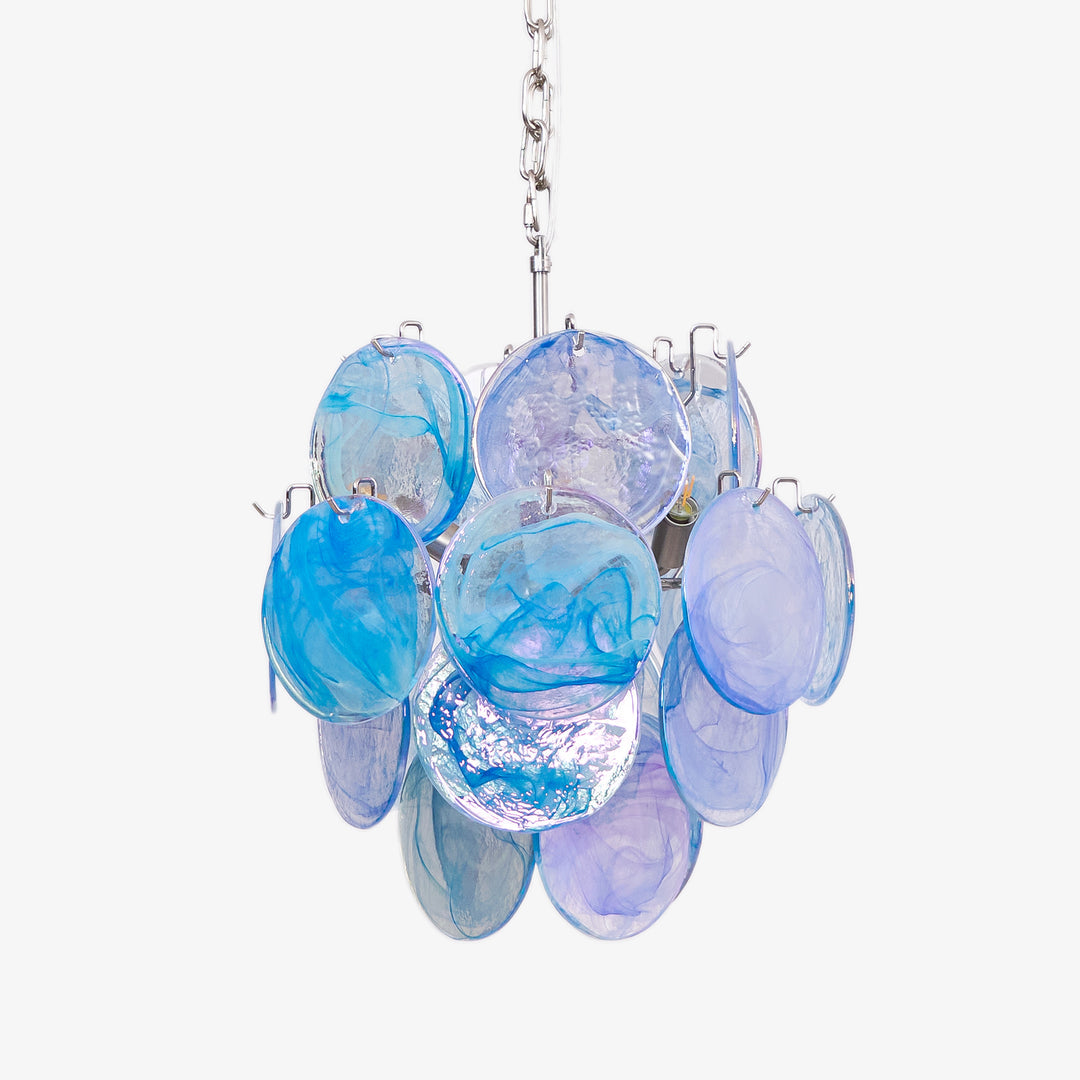Loire Valley Glass Chandelier