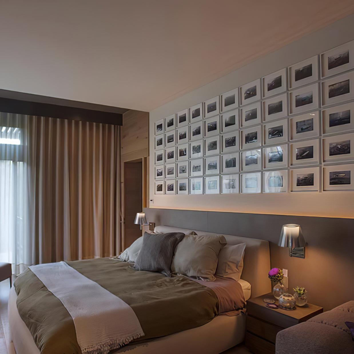 クロームプリズムウォールランプ