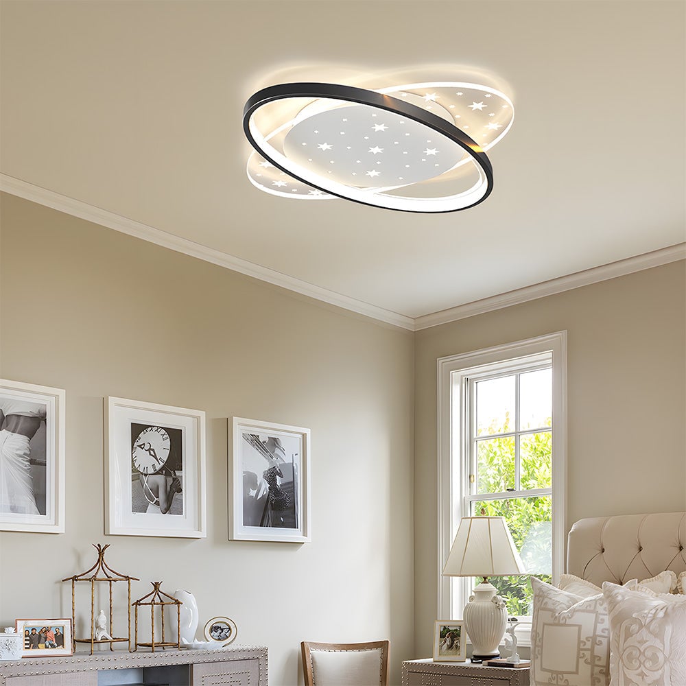 モダンミニマリスト多形アクリル寝室天井ランプ