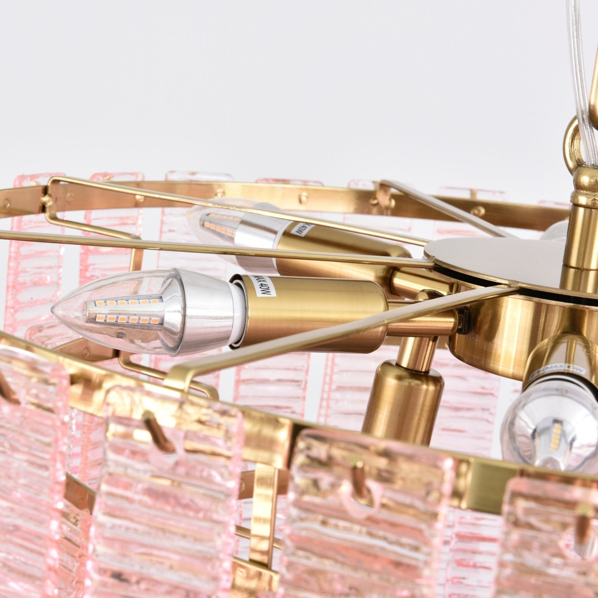 Opalora Pink Chandelier