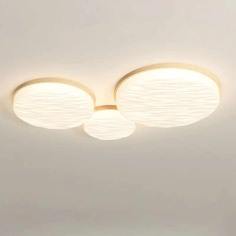 モダンな鉄製寝室用LEDフラッシュシーリングライト