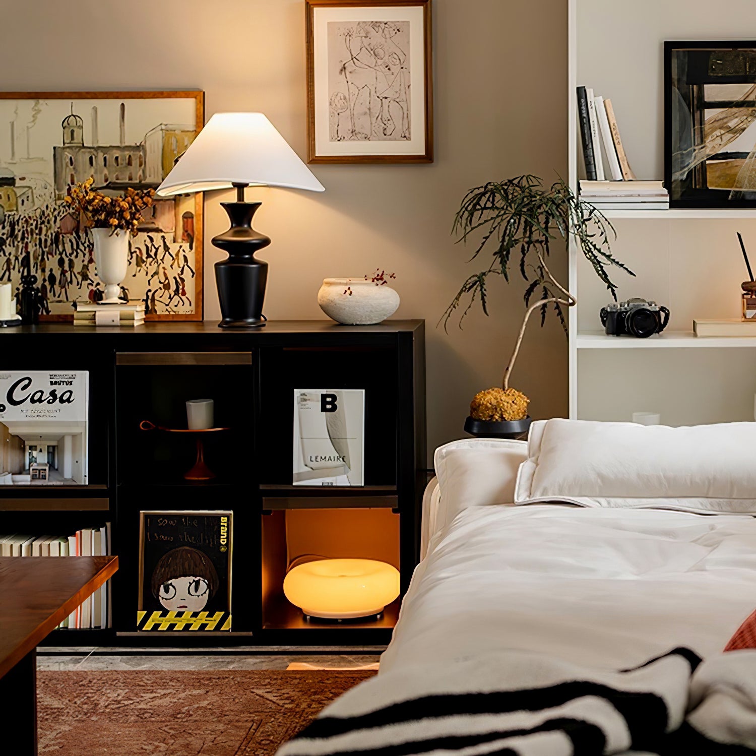 グレースウッドテーブルランプ