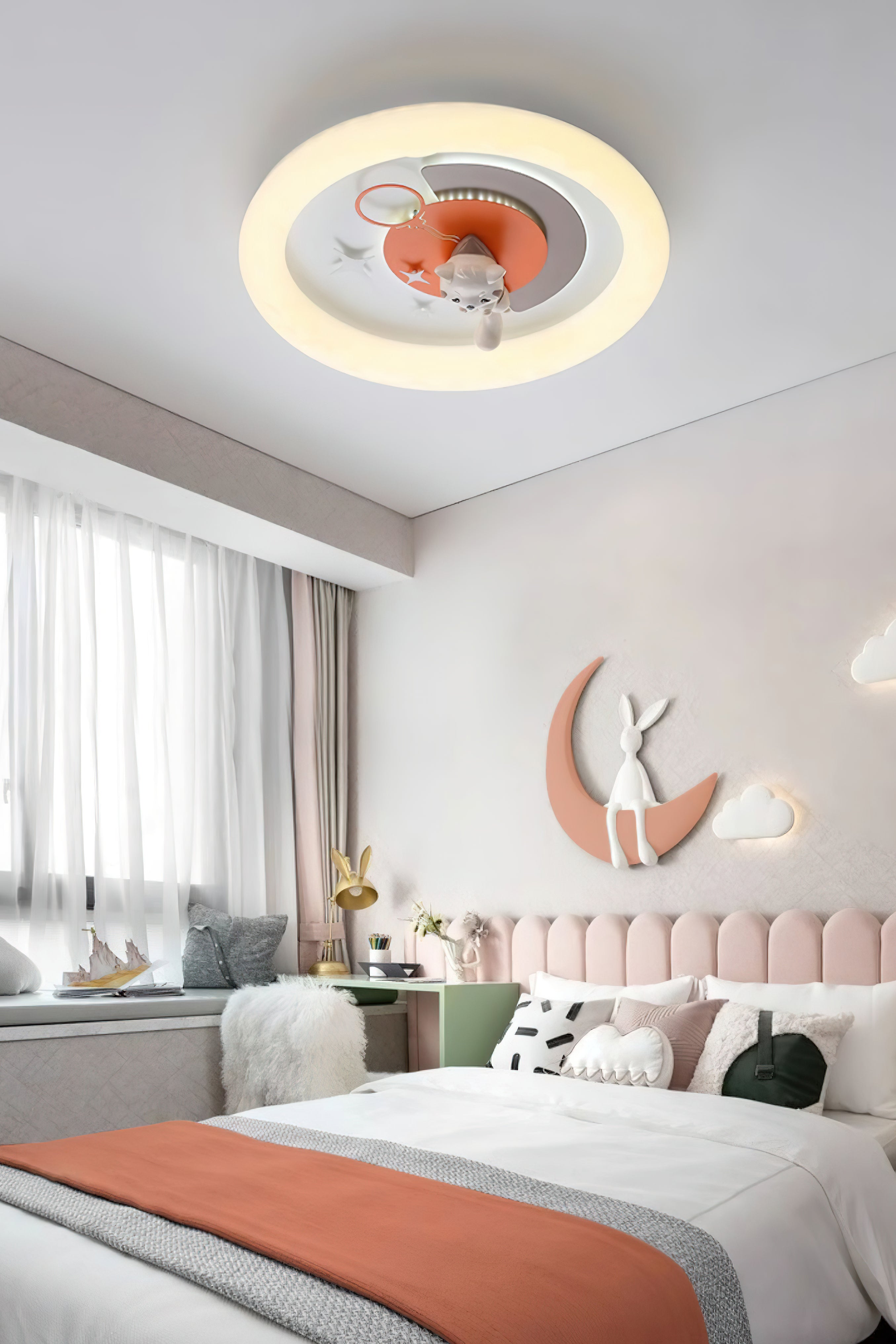 楽しい漫画の天井ランプ