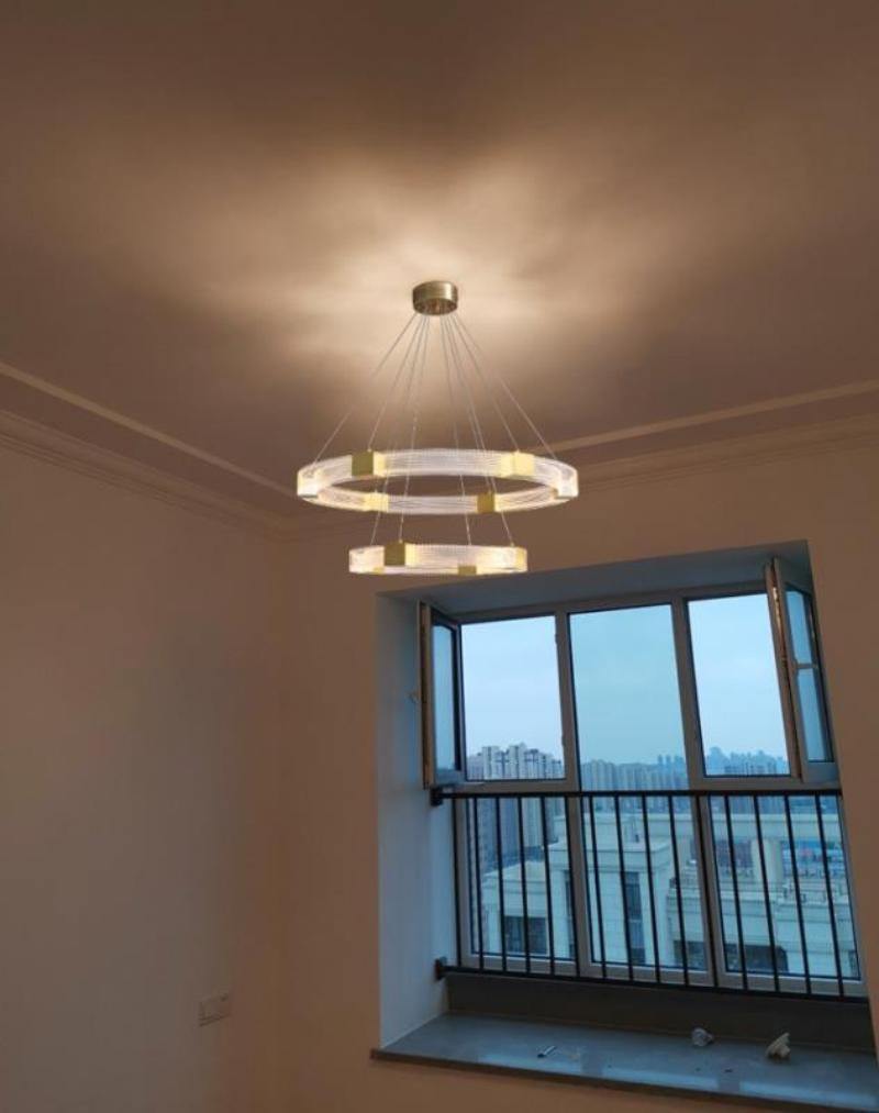 Parallel Ring LED Chandelier