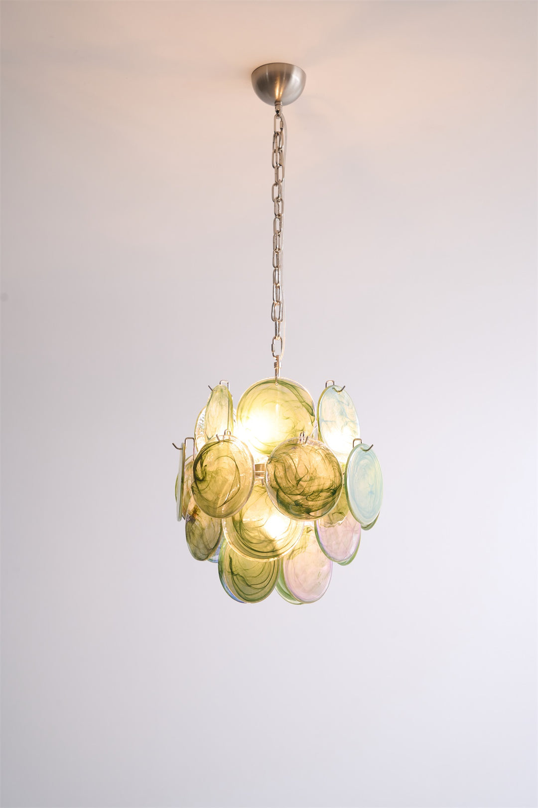 Loire Valley Glass Chandelier