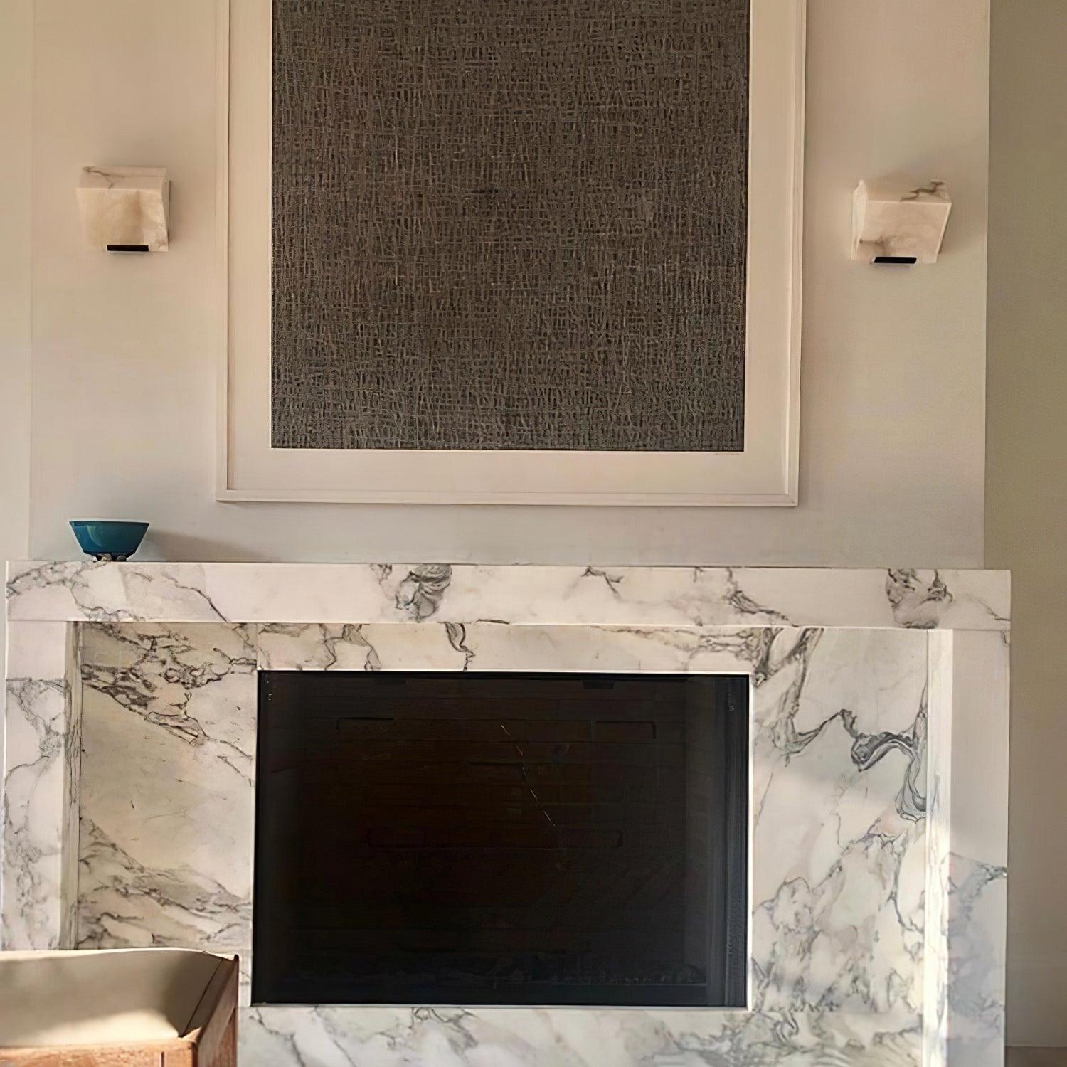 アラバスター階段ウォールランプ