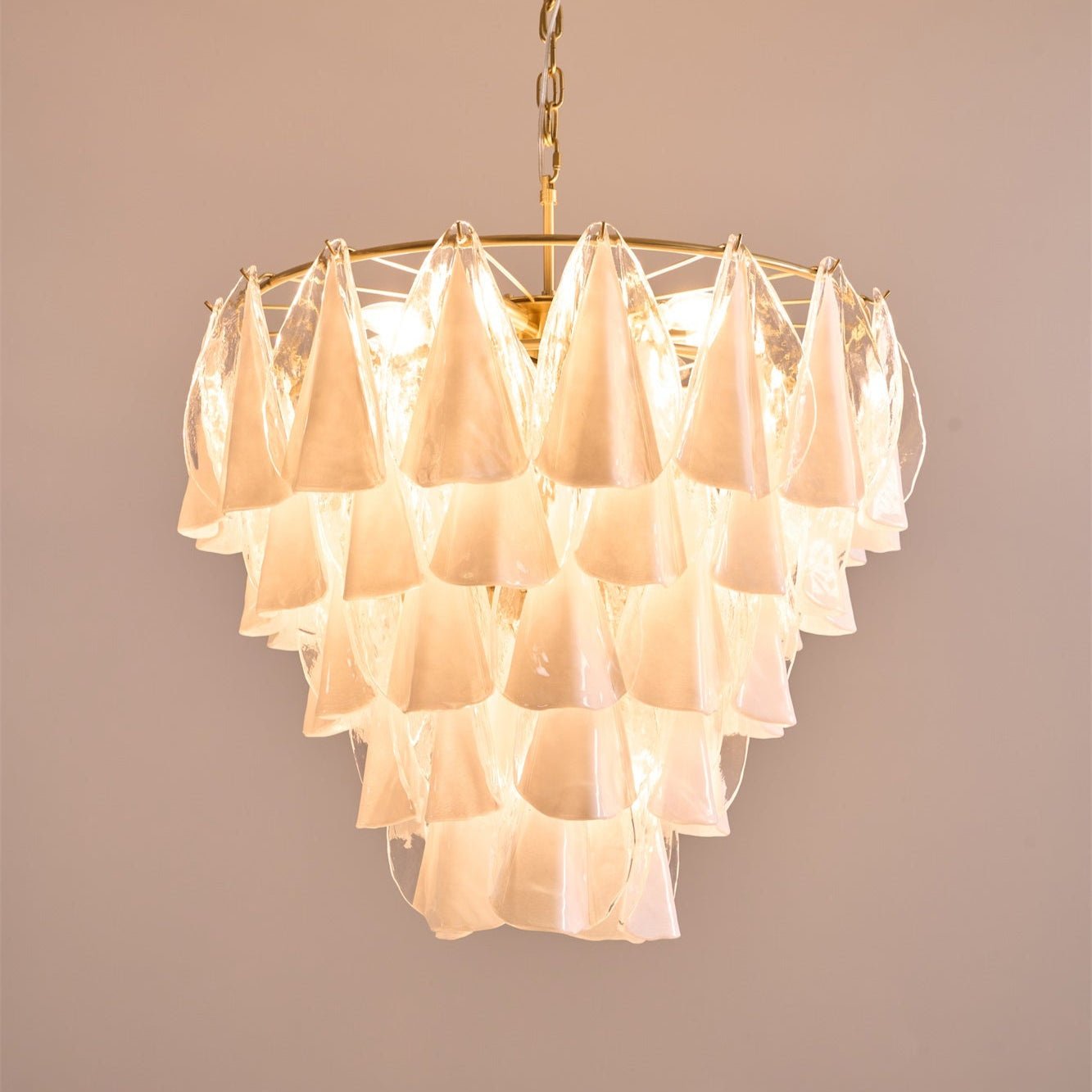 Lunara White Chandelier