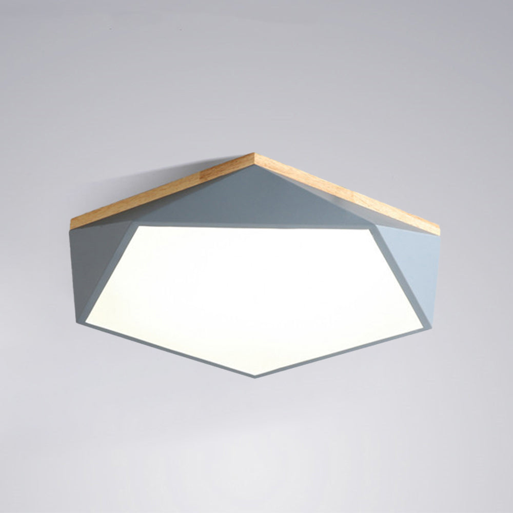 寝室に最適なスタイリッシュでモダンなアイアン製LEDシーリングライト