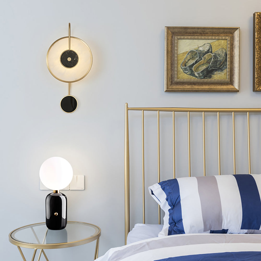 キャンディ アラバスター ウォール ランプ