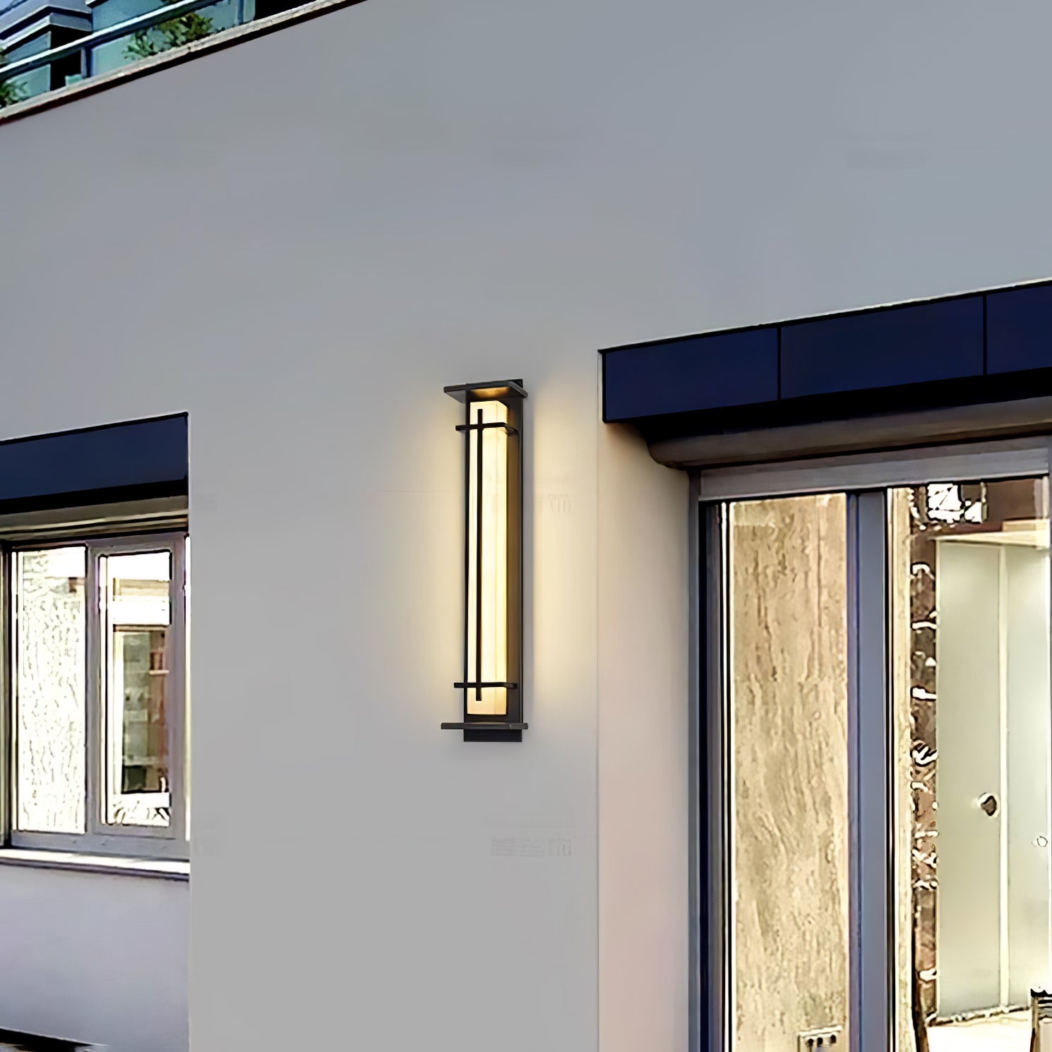スクエア屋外壁掛けライト