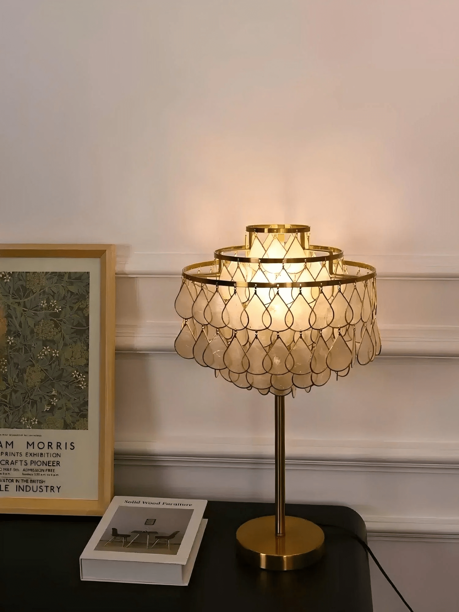 Abbington Shell Table lamp