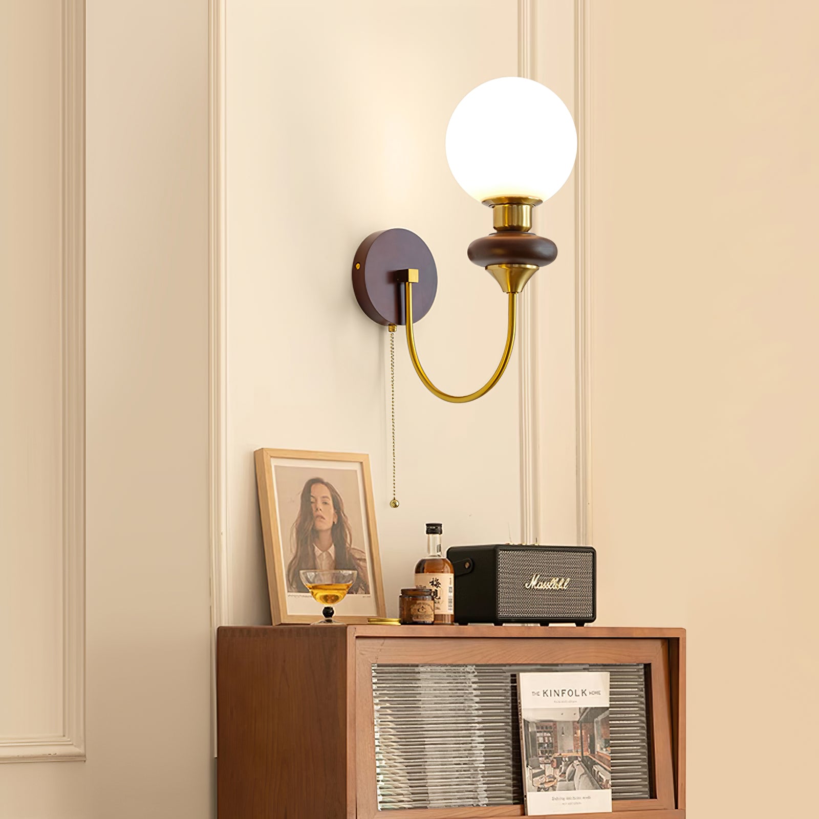 ジョアン木製ウォールライト