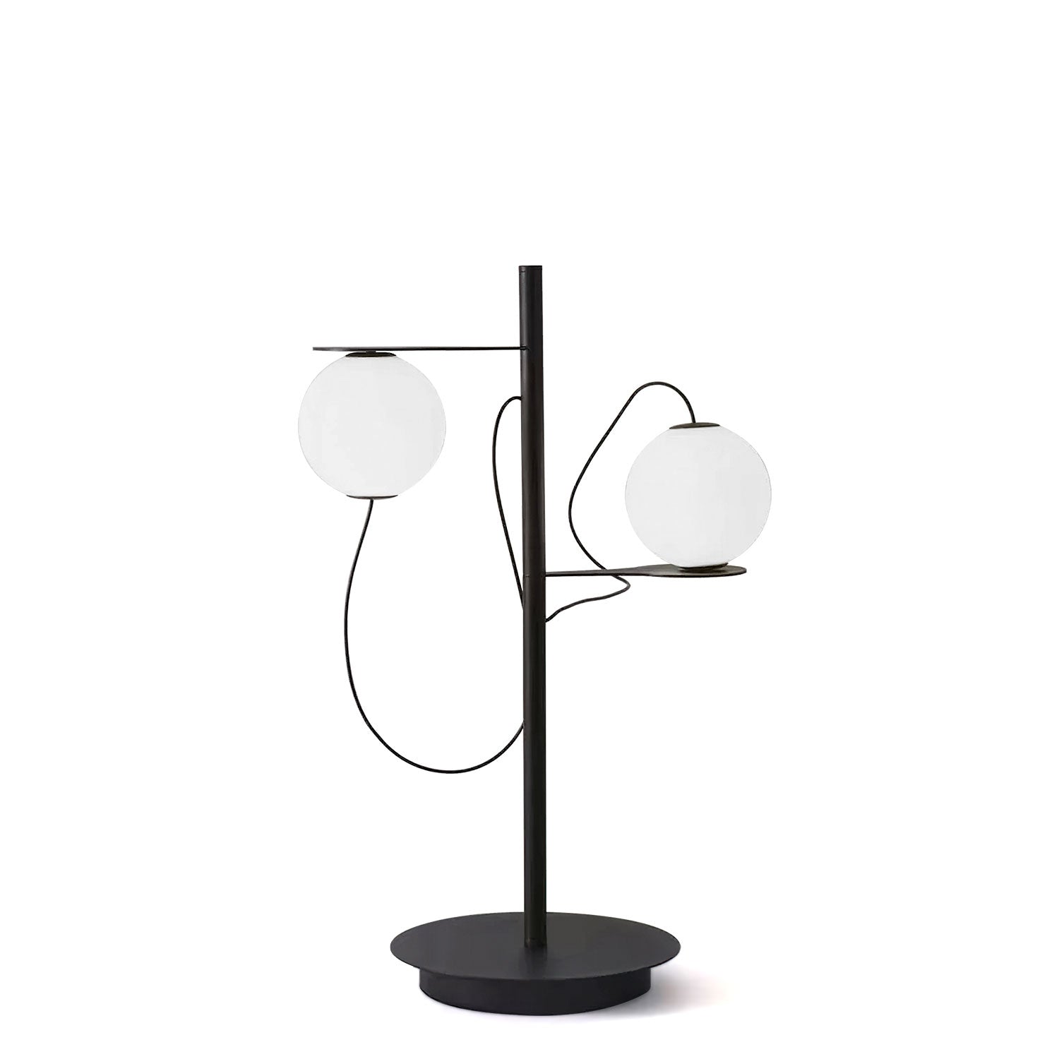 マグネット式ラウンドビーンテーブルランプ