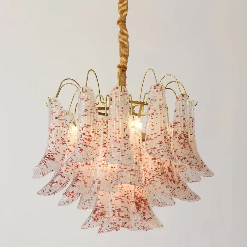 Venini Glass Chandelier