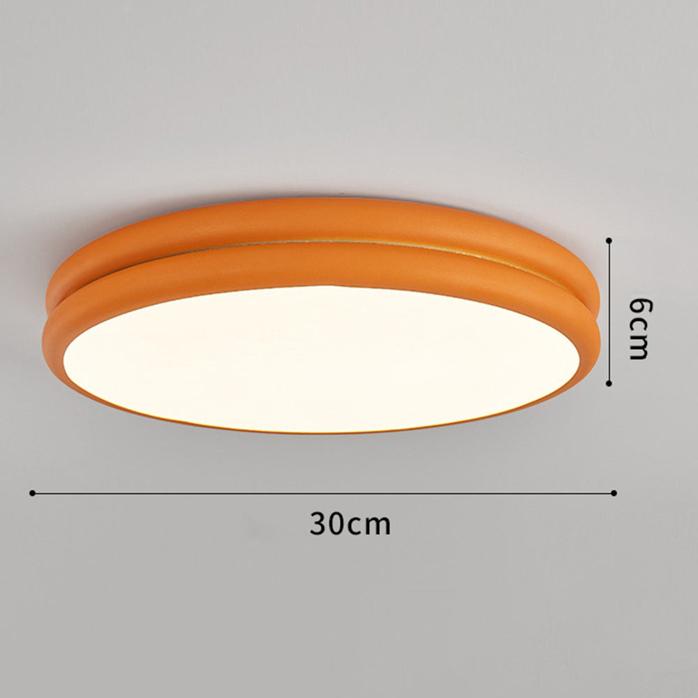 バウハウスアイアンLED寝室用シーリングライト