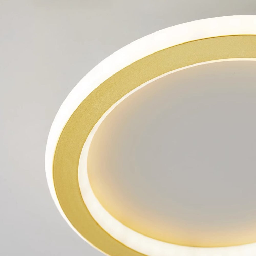 寝室に最適なモダンな鉄製LEDシーリングライト