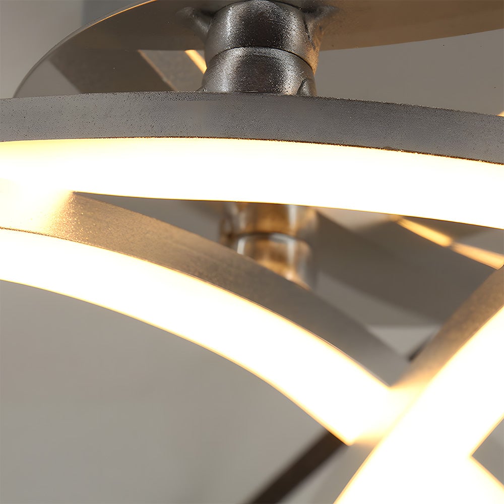 モダンなトライデントアーク寝室用LEDシーリングライト