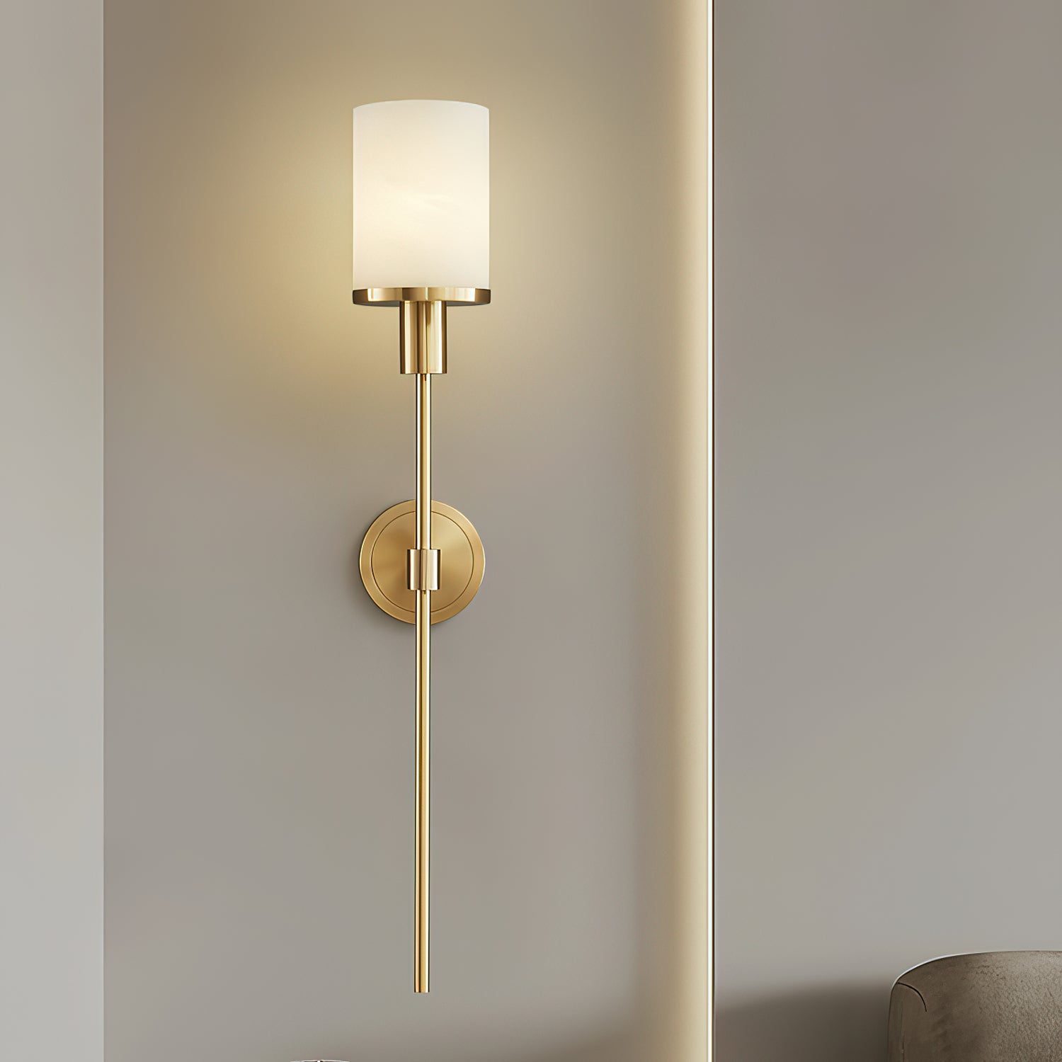 Abażurowy Wall Lamp
