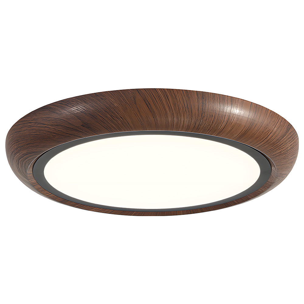 レトロミニマリストラウンドアクリル寝室LEDシーリングライト