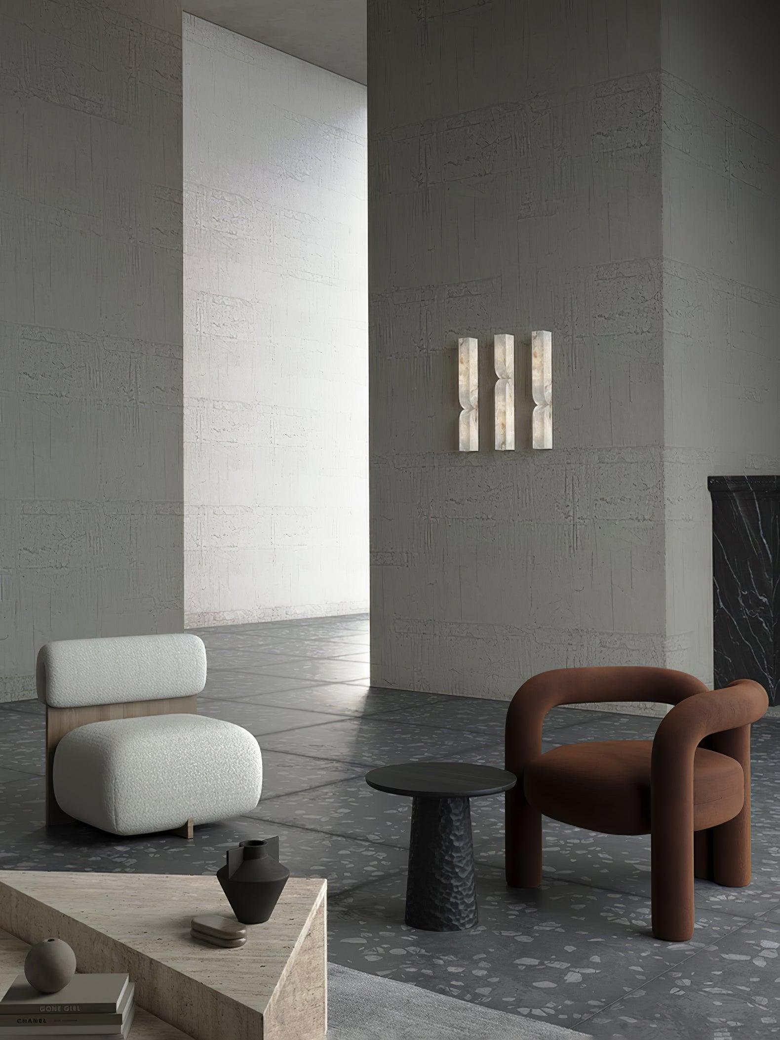 アラバスター エッセンスの壁取り付け用燭台