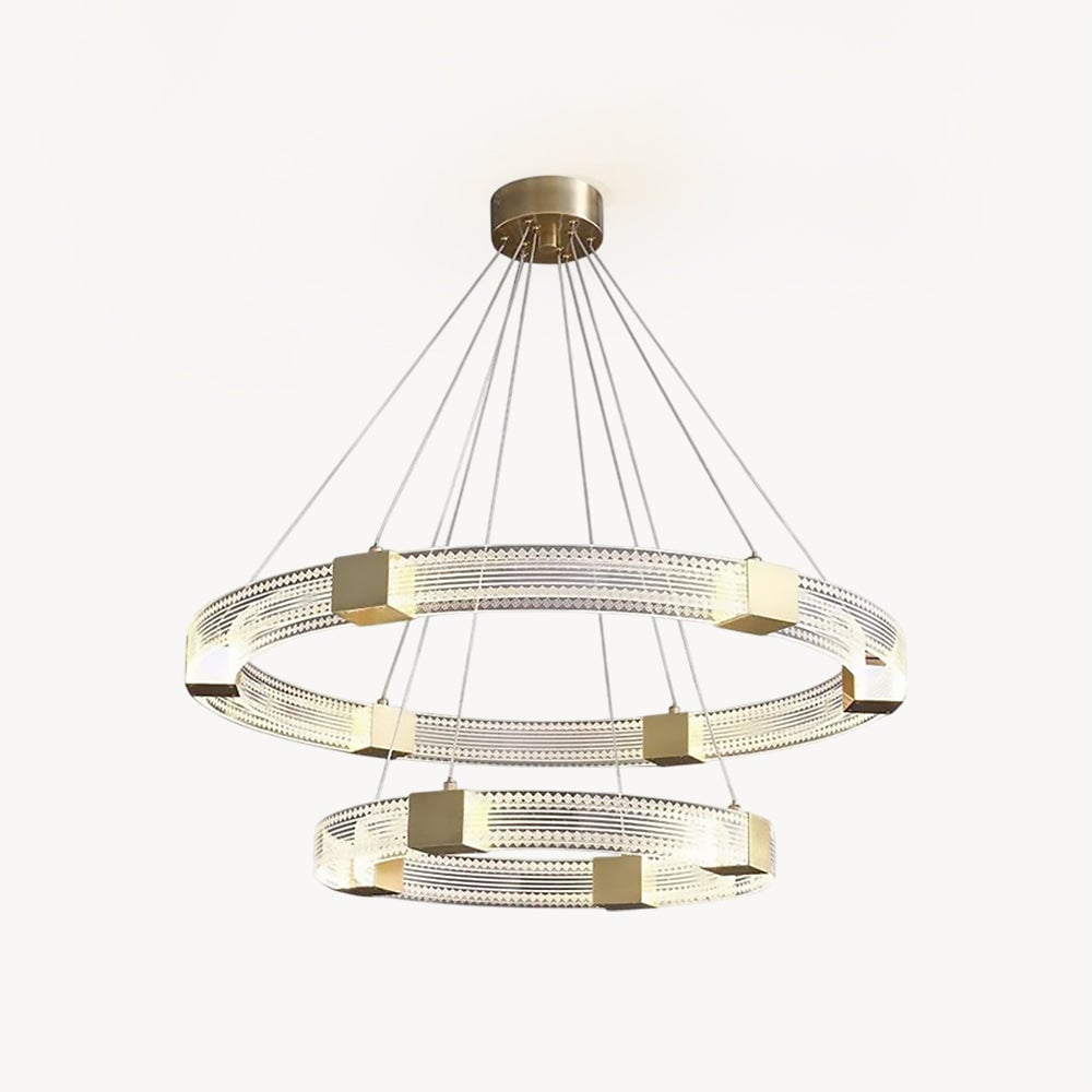 Parallel Ring LED Chandelier