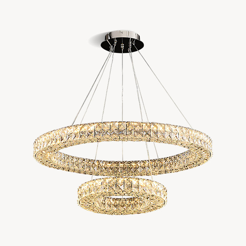 Asscher Ring Chandelier