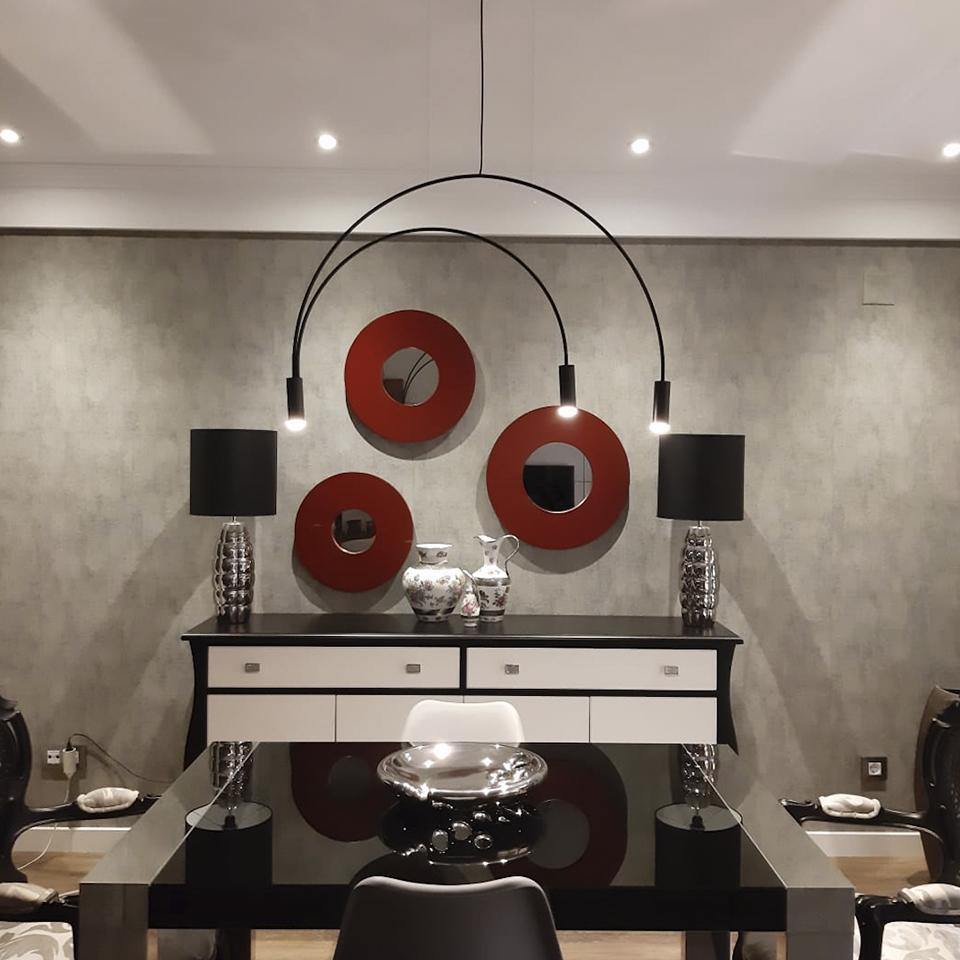 ヴォールトのシャンデリア