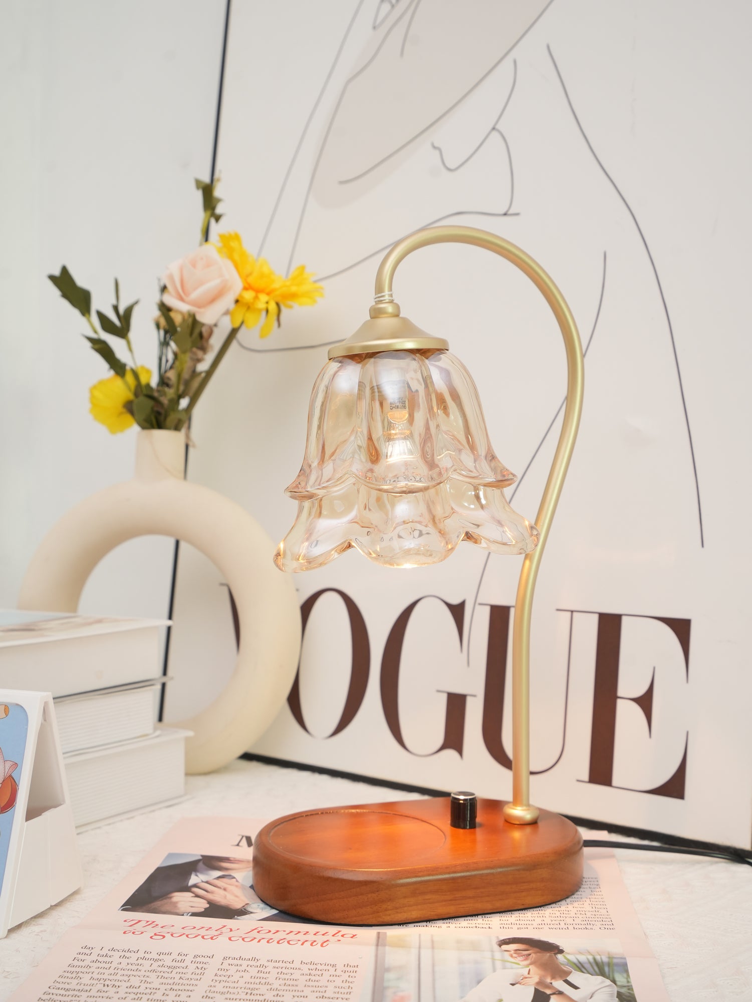 ロマンチックなウォーマーランプ