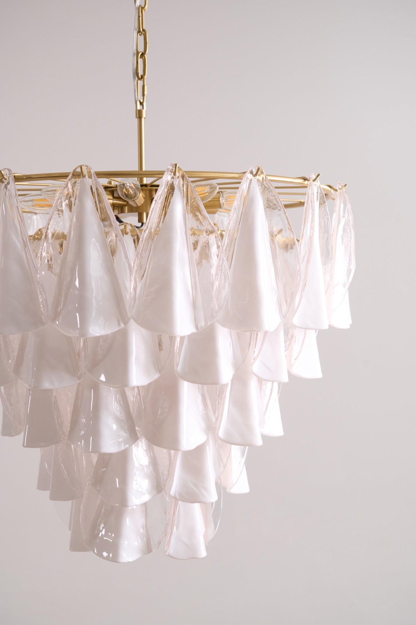 Lunara White Chandelier