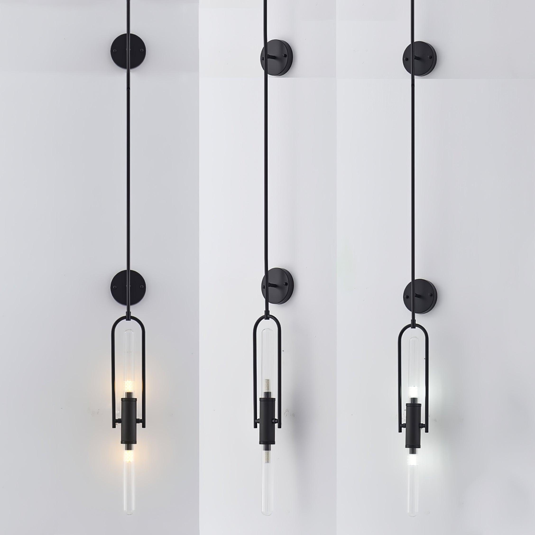 ロングアークガラスウォールランプ