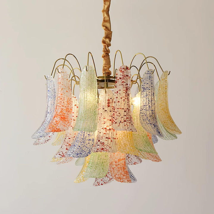 Venini Glass Chandelier