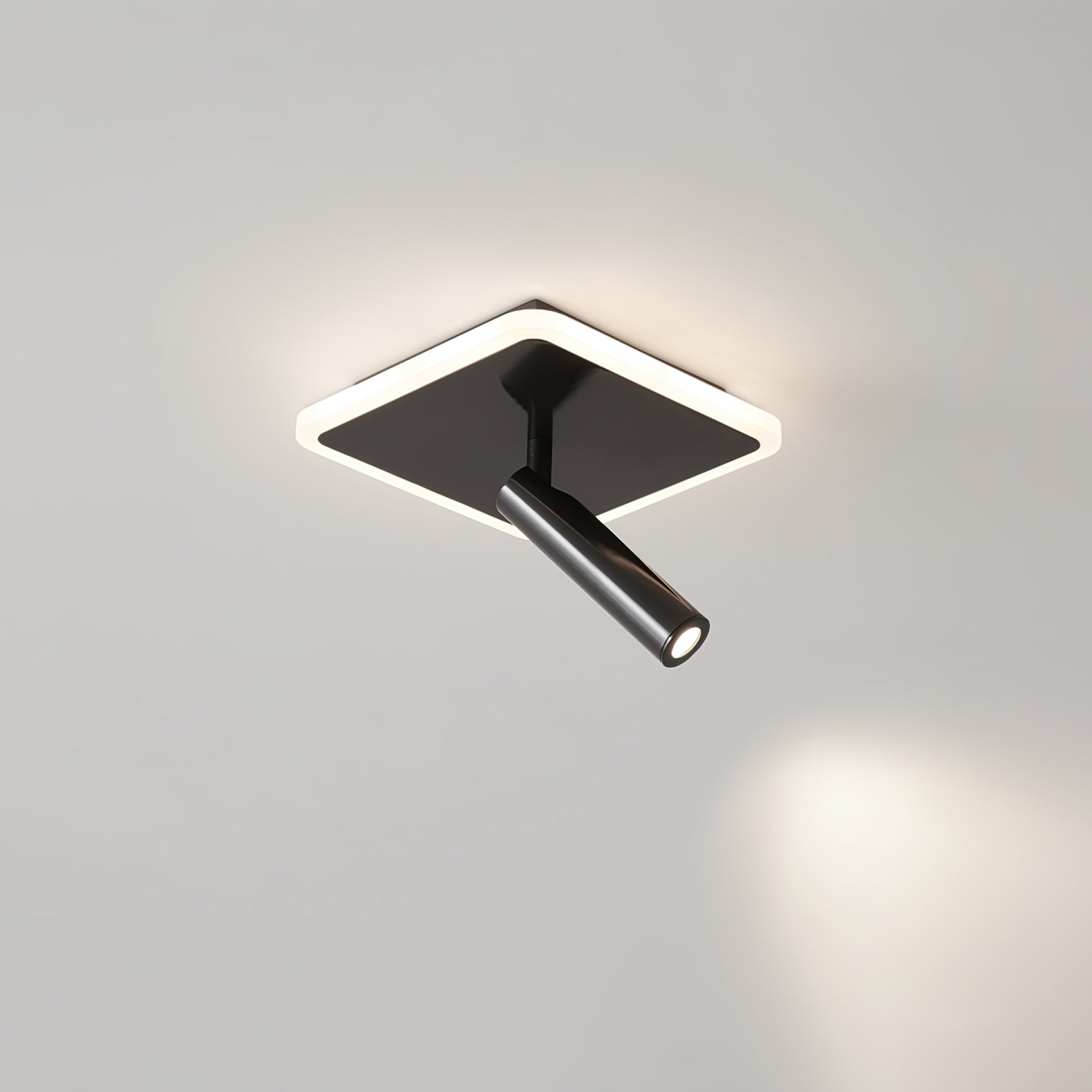 円形スポットライト天井ランプ