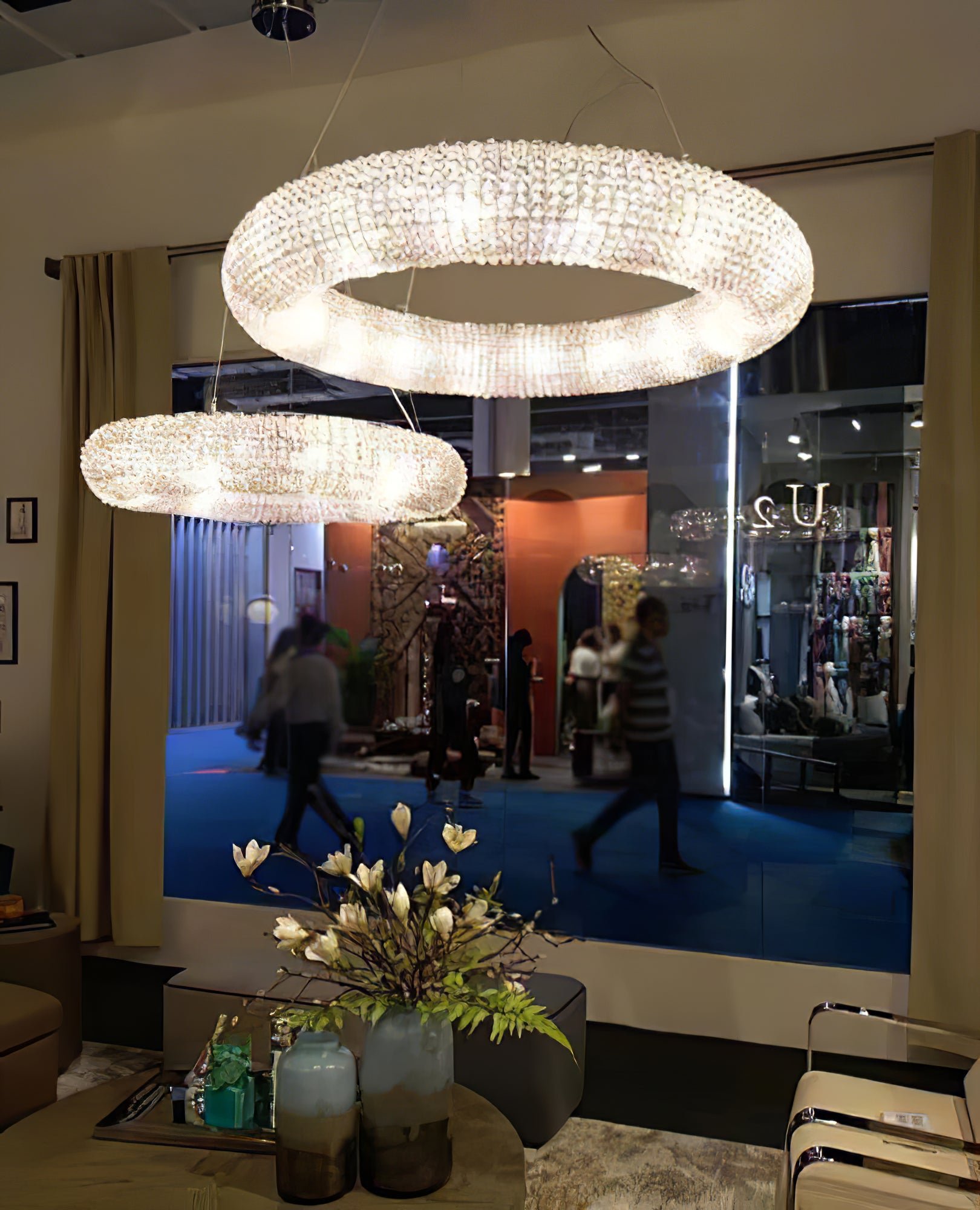 クリスタルクリアシャンデリア