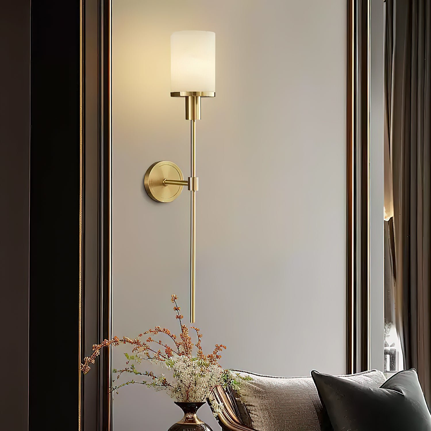 Abażurowy Wall Lamp