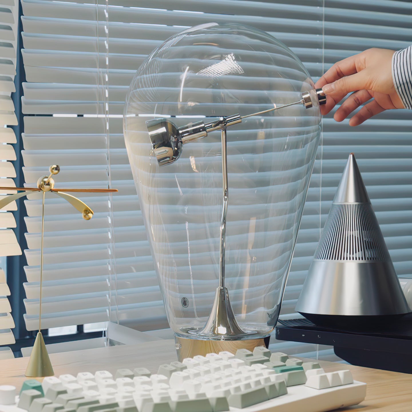 ブローテーブルランプ