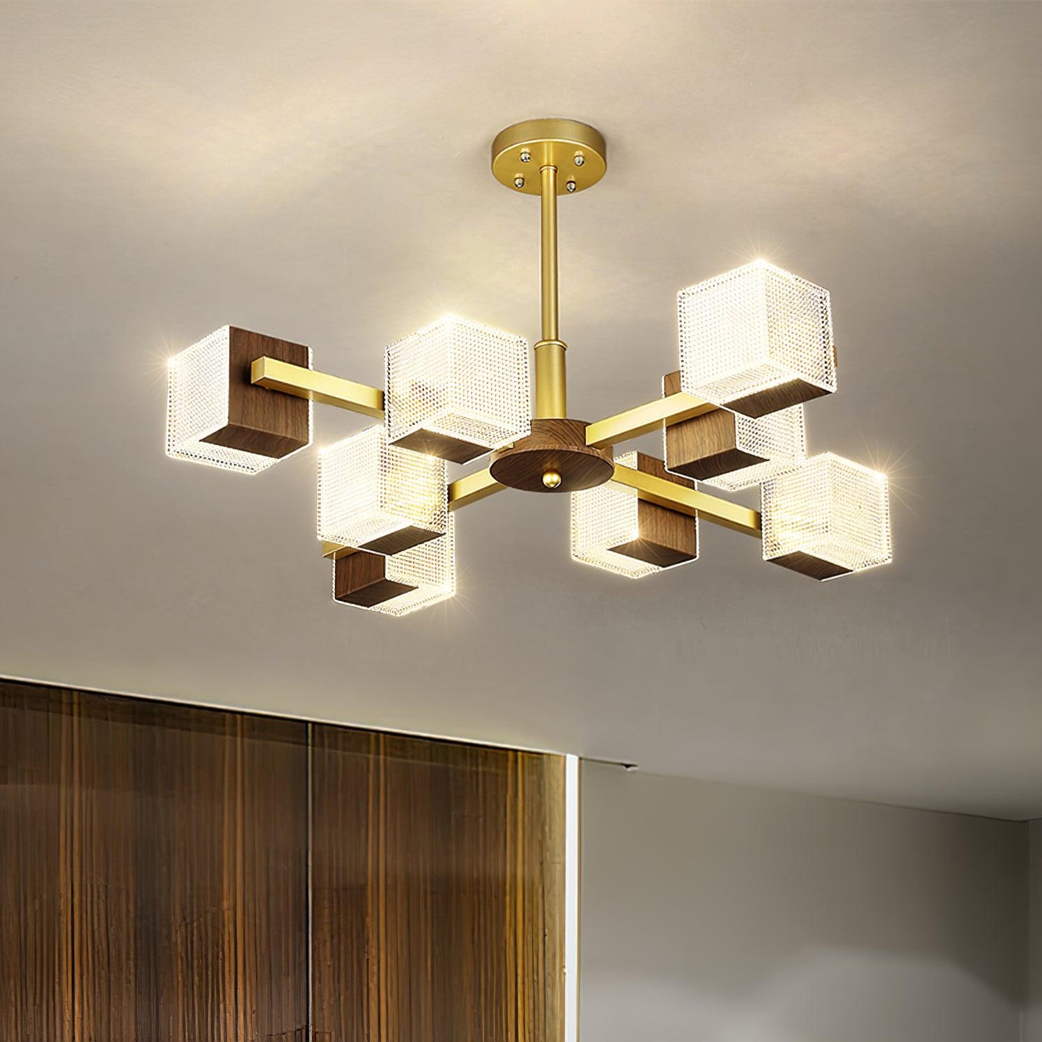 ボックスシャンデリア