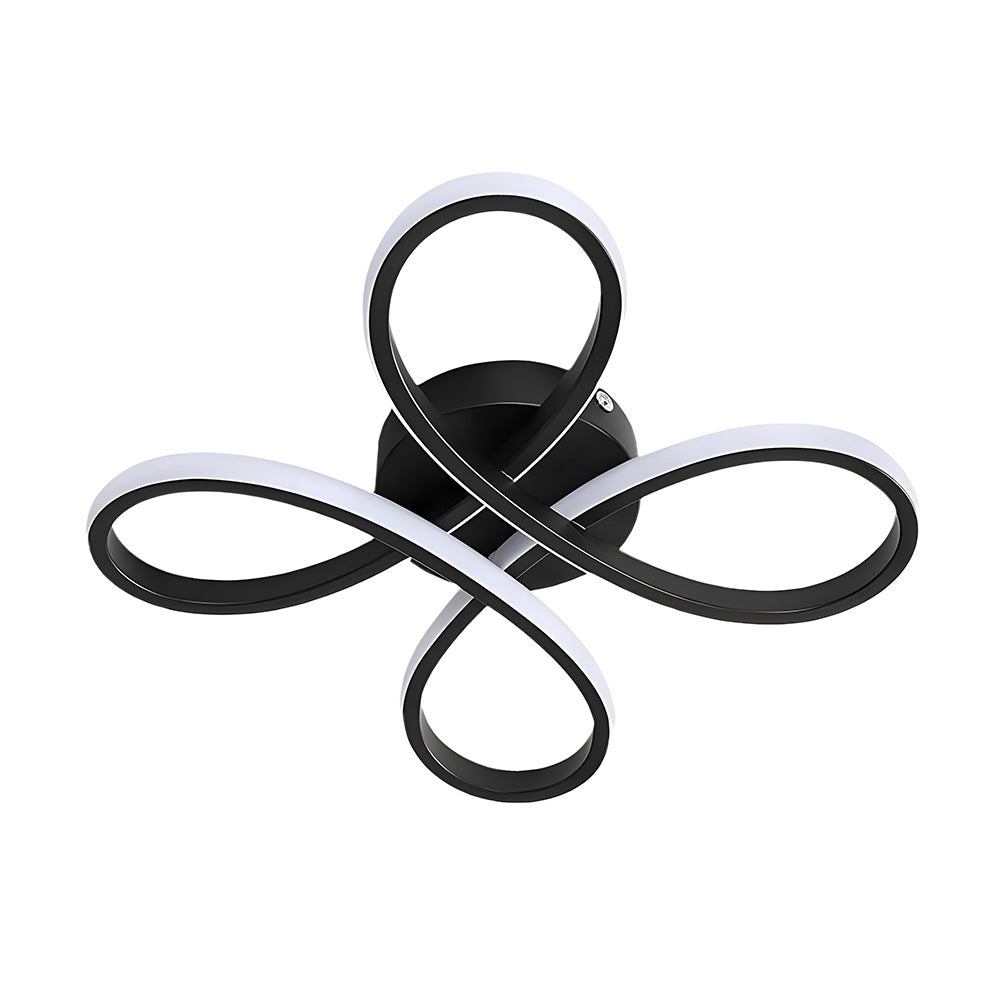 寝室に最適なモダンでクリエイティブな鉄製LEDシーリングライト