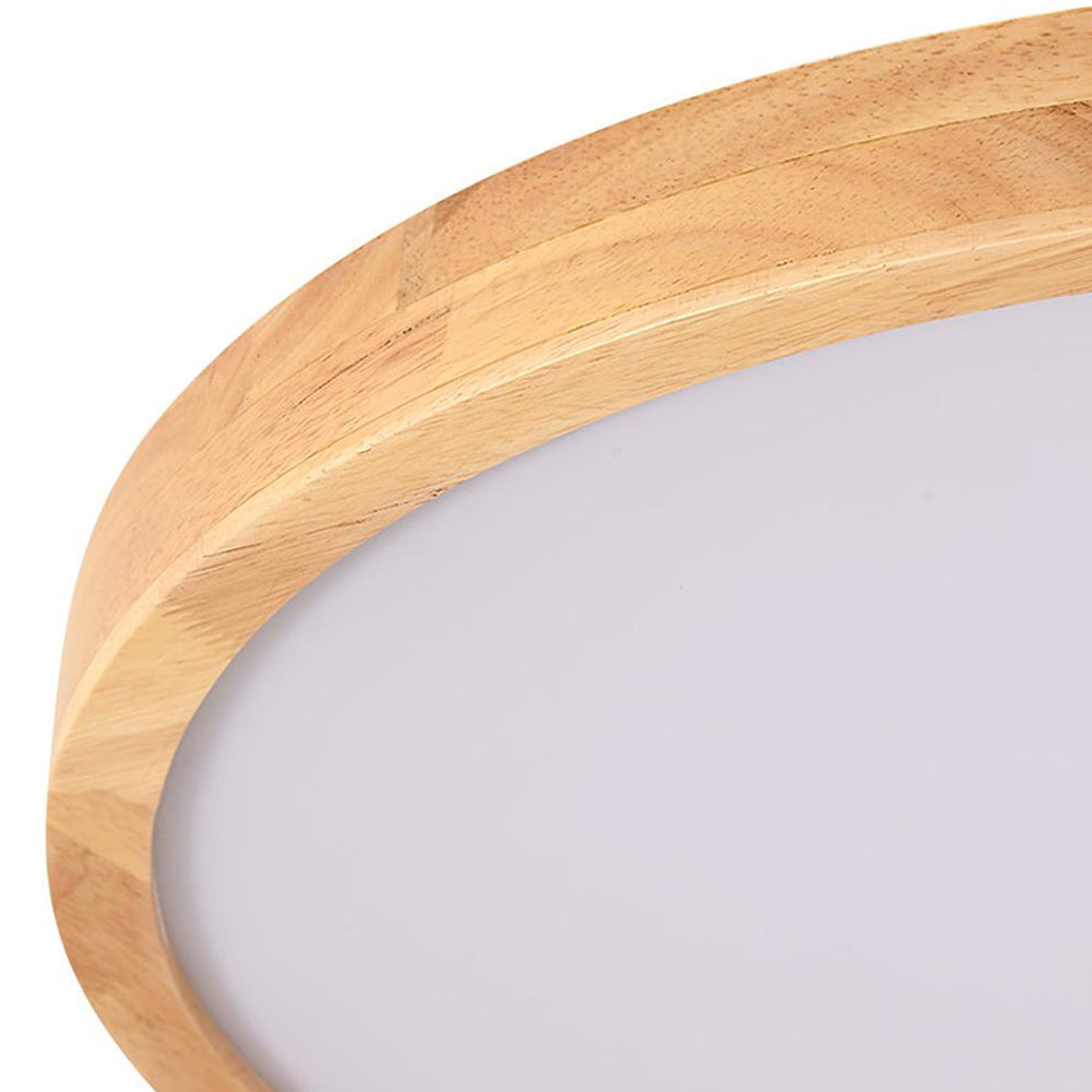 木製リビングルーム用LEDシーリングライト