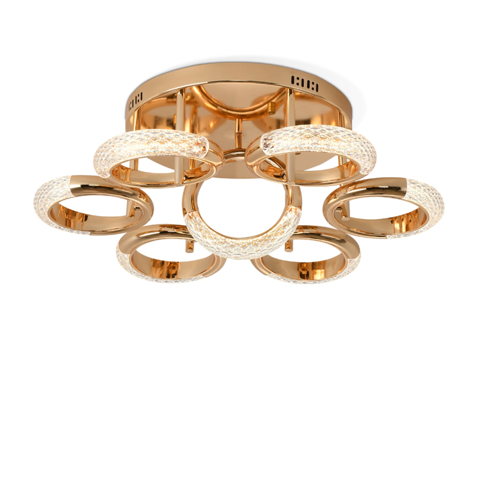 光沢のあるイヤリングの天井ランプ